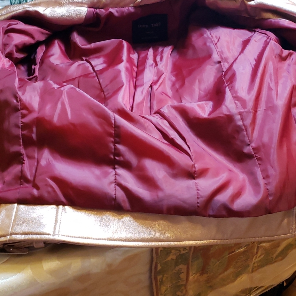Love Tree Champagne Jacket Size Small - Picture 15 of 15